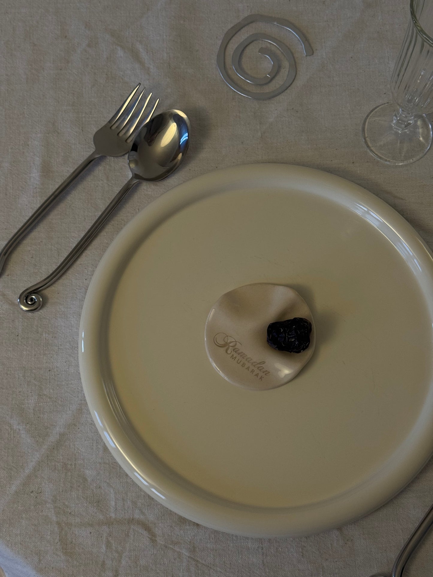 Set Supports à dattes « Ramadan Mubarak »