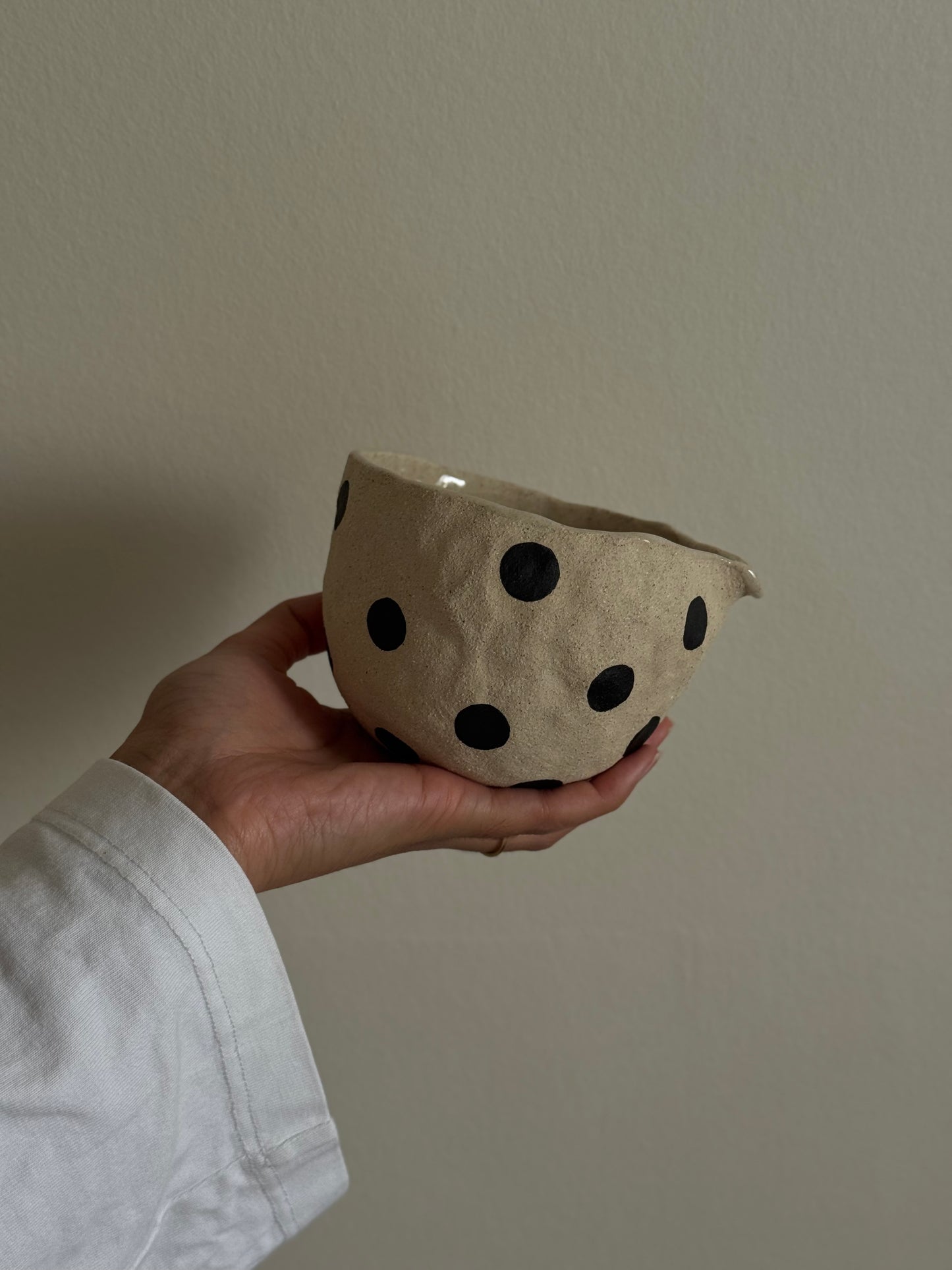 bol à matcha gros pois